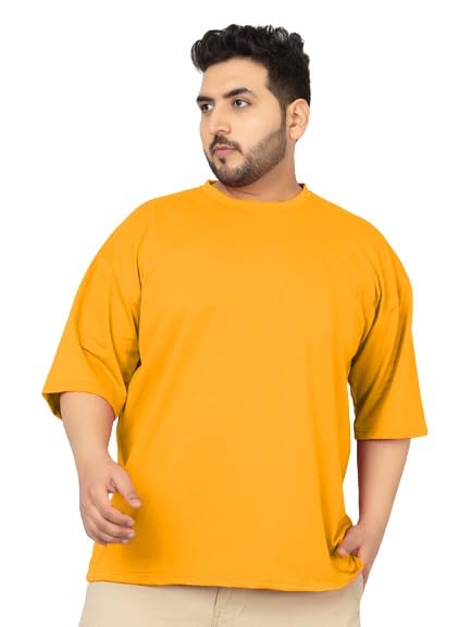 Mustard Drop Shoulder Tee