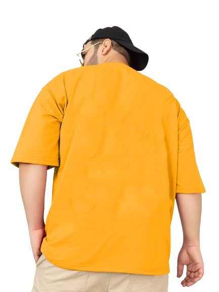 Mustard Drop Shoulder Tee
