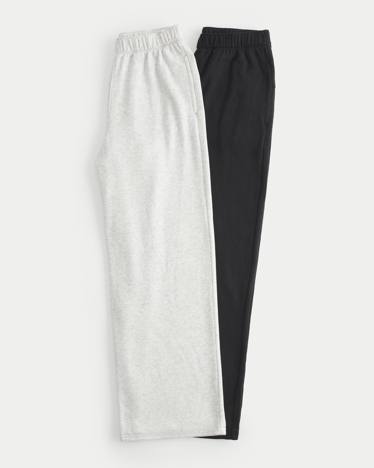 Pack of 2 Trousers (Black & Light Grey)