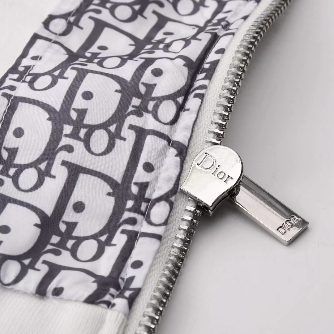 Dior White Oblique Towel Hoodie – Savonches