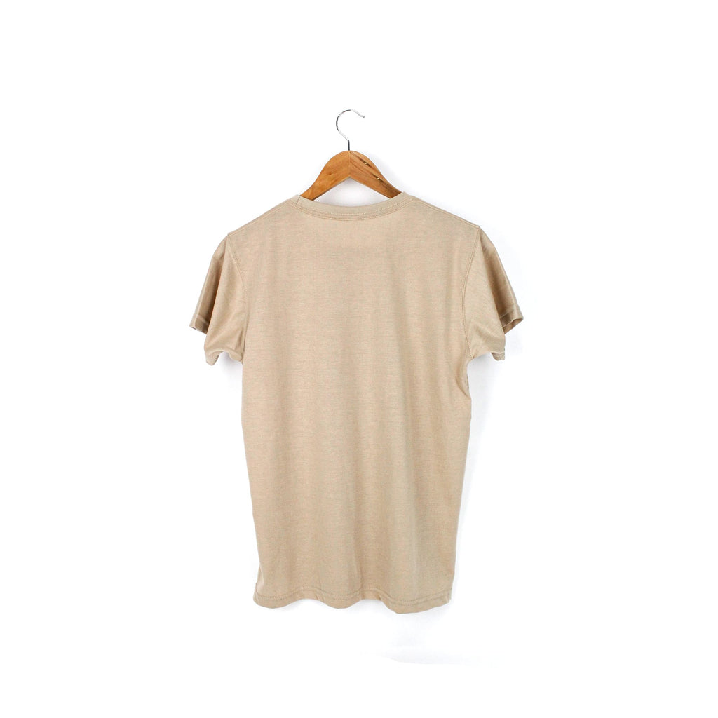 Beige Plain Tee