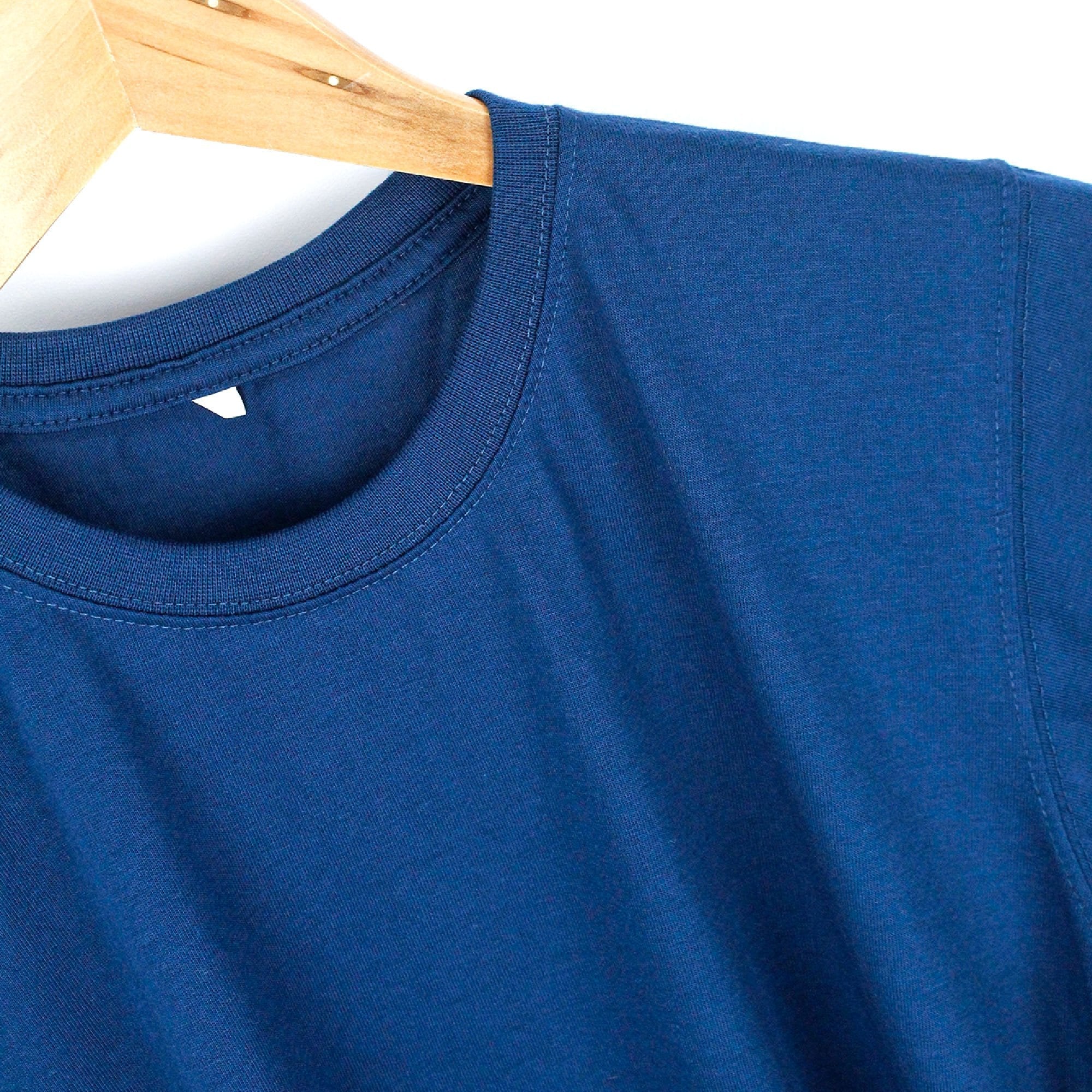 Petroleum Blue Plain Tee