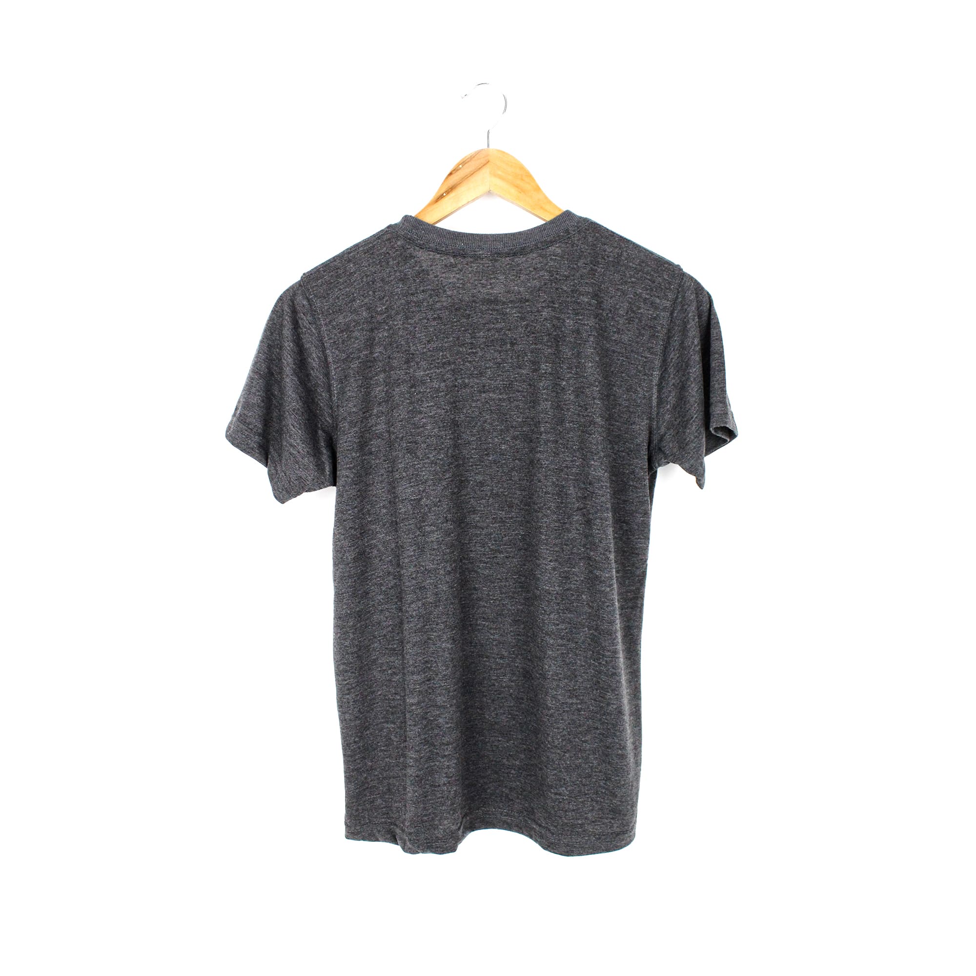 Charcoal Gray Plain Tee