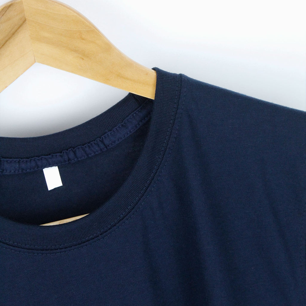 Navy Blue Plain Tee