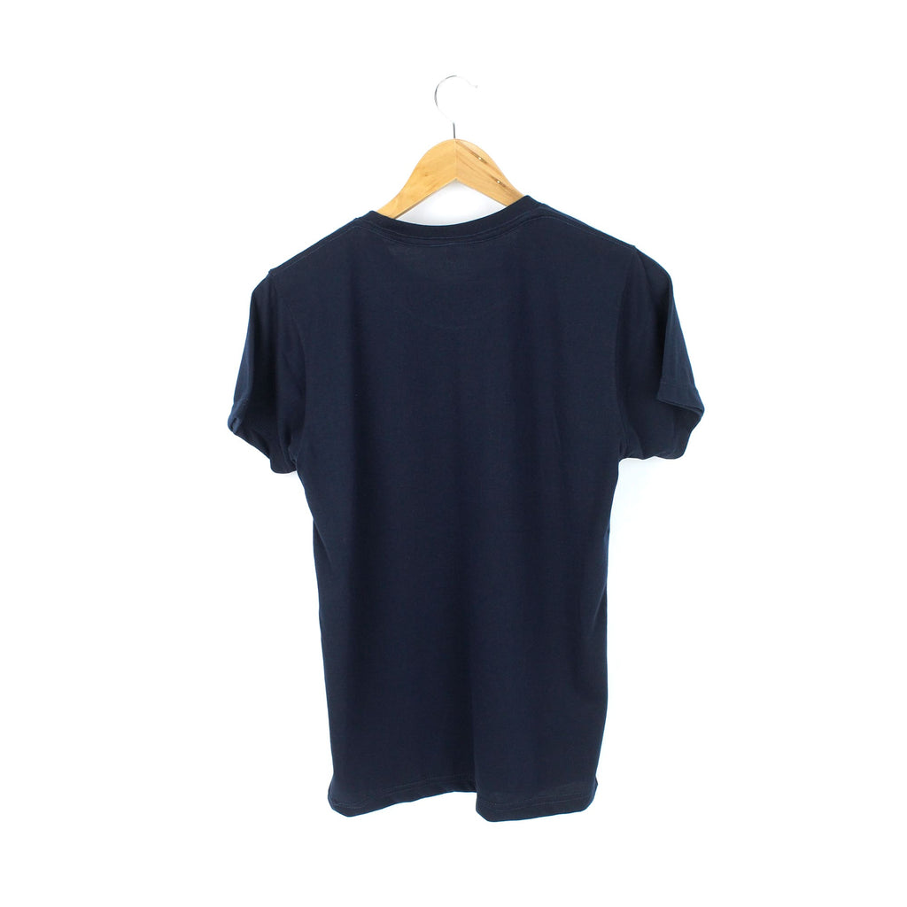 Navy Blue Plain Tee