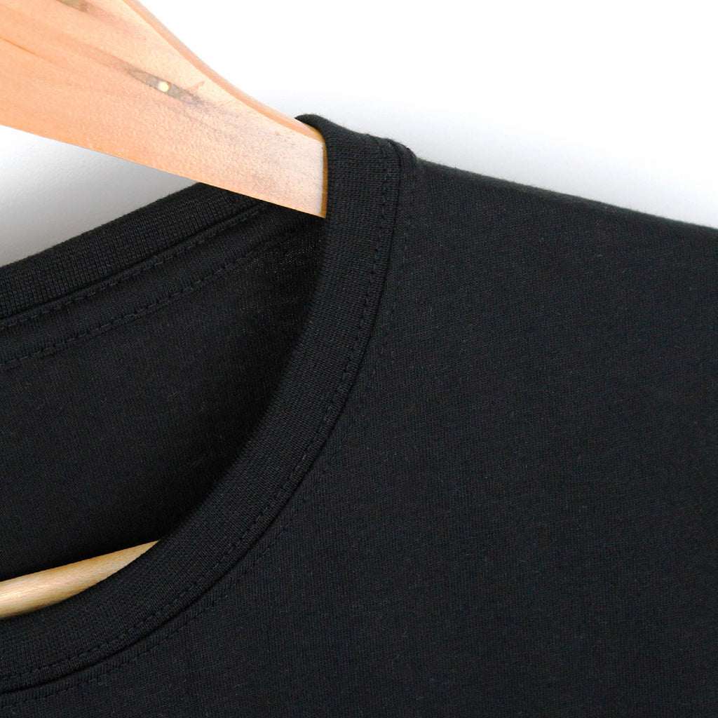 Black Plain Tee