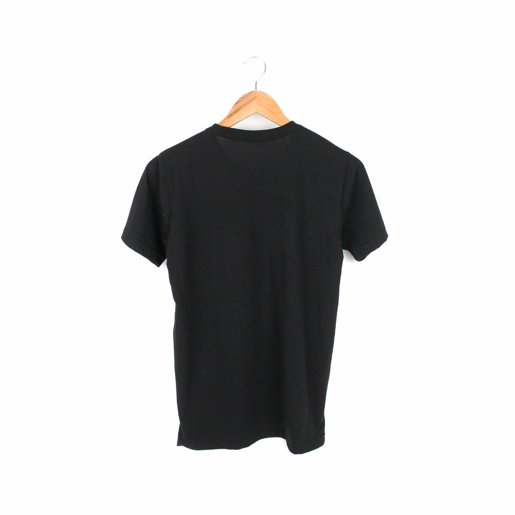 Black Plain Tee