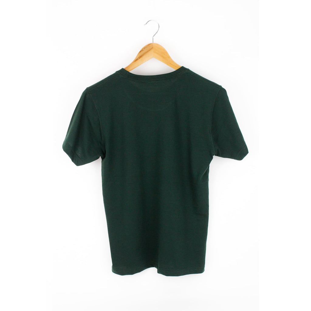 Bottle Green Plain Tee