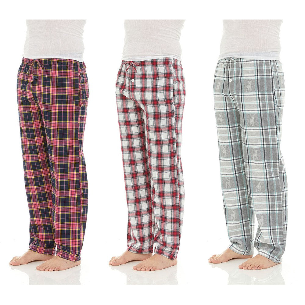 Pack of 3 Cotton Trousers
